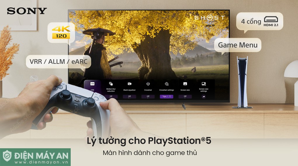 Google Tivi Sony 4K 100 inch K-100XR30M2